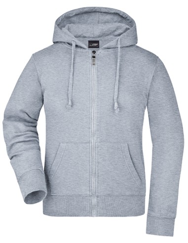 DAI-JN053-Ladies Hooded Jacket