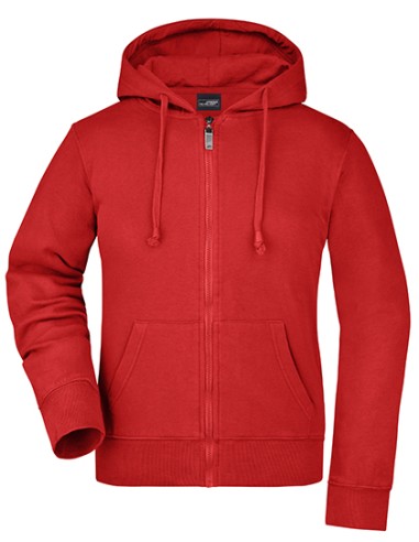 DAI-JN053-Ladies Hooded Jacket
