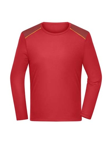 DAI-JN1386-Mens Running Shirt Longsleeve