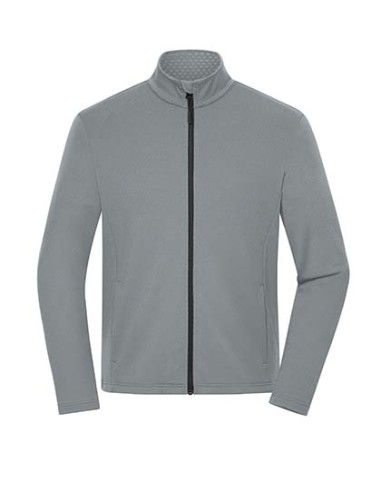 DAI-JN1388-Mens Sports Structured Fleece Jacket