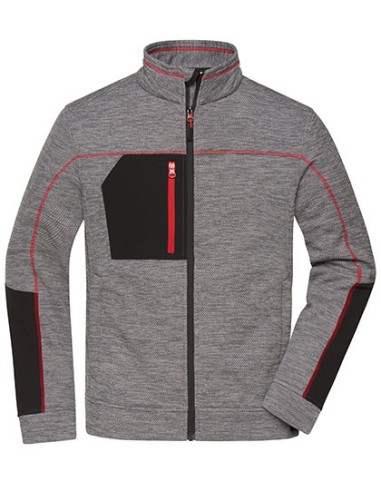 DAI-JN1818-Mens Structure Fleece Jacket