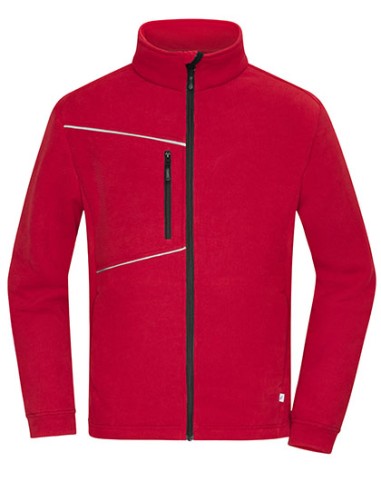 DAI-JN1870-Fleece Jacket - Corduroy Look