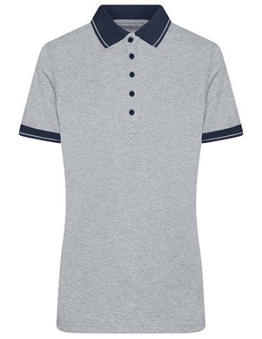 DAI-JN705-Ladies Heather Polo