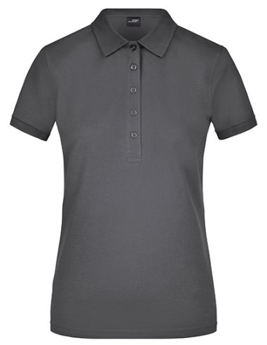 DAI-JN709-Ladies Elastic Polo Piqué