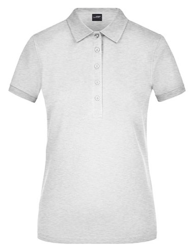DAI-JN709-Ladies Elastic Polo Piqué