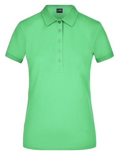 DAI-JN709-Ladies Elastic Polo Piqué