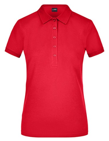 DAI-JN709-Ladies Elastic Polo Piqué