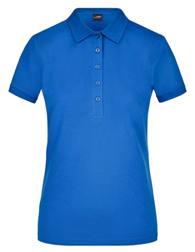 DAI-JN709-Ladies Elastic Polo Piqué