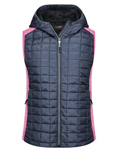 DAI-JN767-Ladies Knitted Hybrid Vest