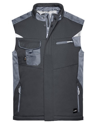 DAI-JN825-Craftsmen Softshell Vest -STRONG-