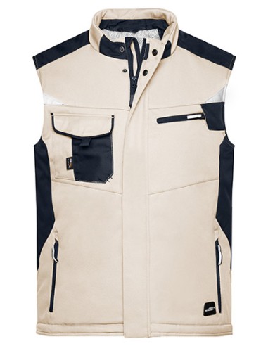 DAI-JN825-Craftsmen Softshell Vest -STRONG-
