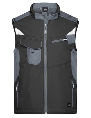 DAI-JN845-Workwear Softshell Vest -STRONG-