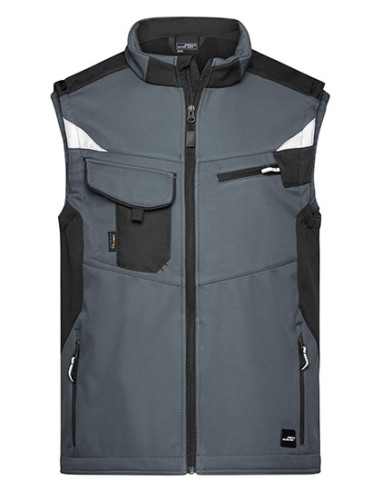 DAI-JN845-Workwear Softshell Vest -STRONG-