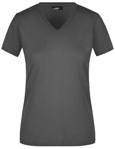DAI-JN972-Ladies Slim Fit V-T