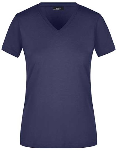 DAI-JN972-Ladies Slim Fit V-T