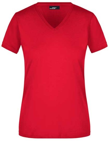 DAI-JN972-Ladies Slim Fit V-T