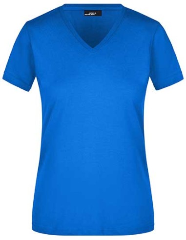 DAI-JN972-Ladies Slim Fit V-T