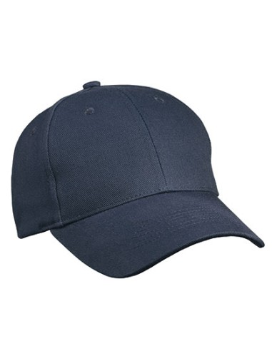 DAI-MB091-6 Panel Cap Heavy Cotton