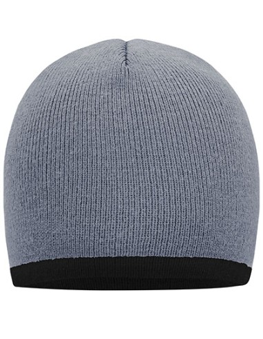 DAI-MB7584-Beanie With Contrasting Border