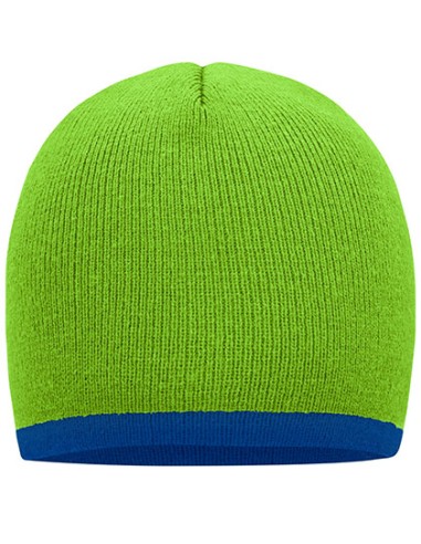 DAI-MB7584-Beanie With Contrasting Border