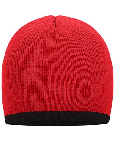 DAI-MB7584-Beanie With Contrasting Border