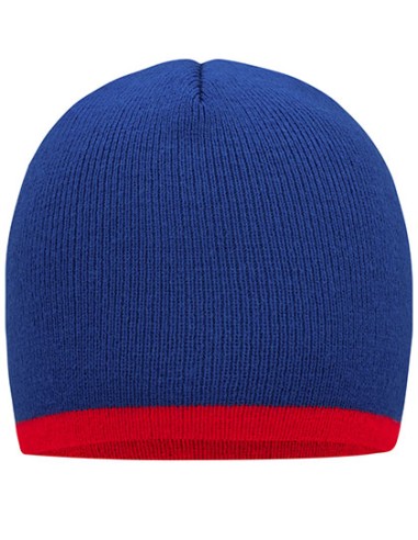 DAI-MB7584-Beanie With Contrasting Border