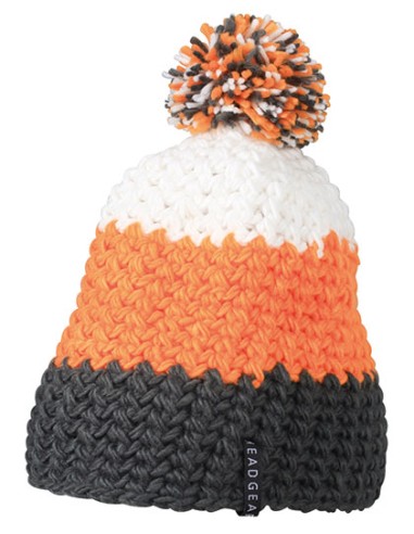 DAI-MB7940-Crocheted Cap With Pompon