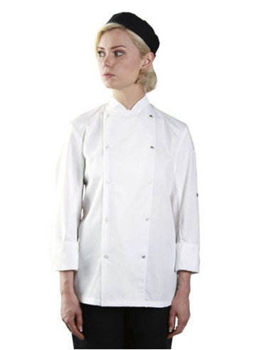 DEN-DD08-Long Sleeve Snap Stud Fastening Jacket
