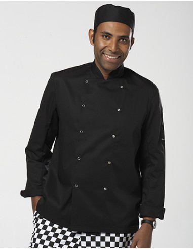 DEN-DD08-Long Sleeve Snap Stud Fastening Jacket