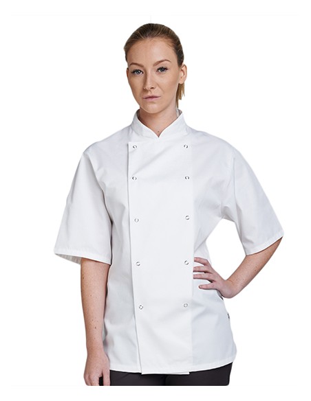 DEN-DD70S-Short Sleeve Chef Jacket