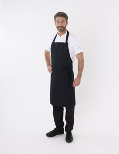 DEN-DP10-Bib Apron with Adjustable Halter