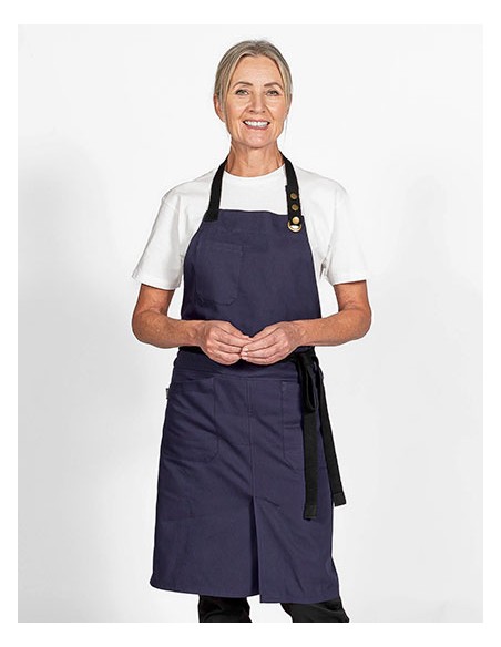 DEN-DP146-Canvas Apron with Brass Eyelets