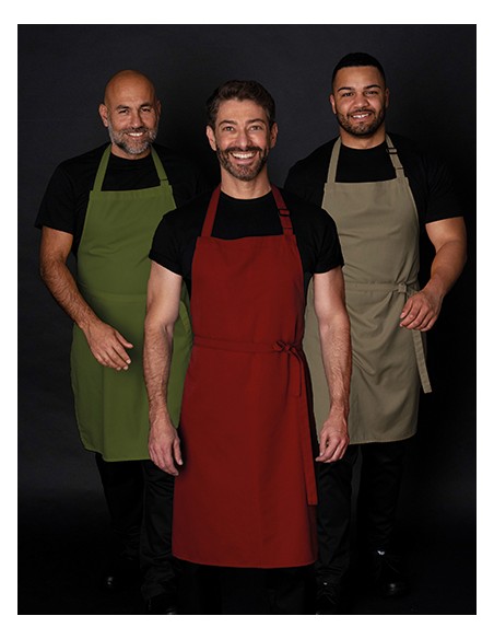 DEN-DP200-Recycled Polyester Bib Apron