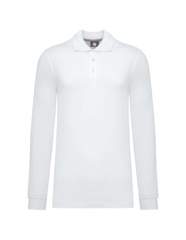 DES-WK276-MEN'S LONG-SLEEVED POLO SHIRT