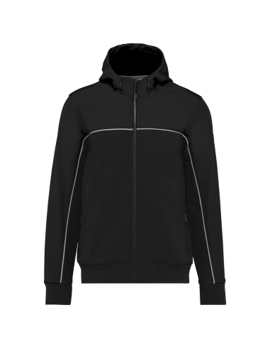 DES-WK450-UNISEX 3-LAYER TWO-TONE BIONIC SOFTSHELL JACKET