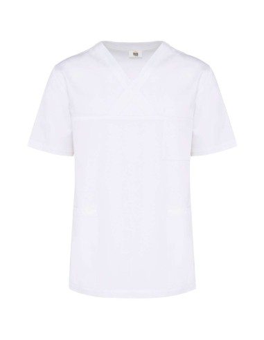 DES-WK504-UNISEX SHORT SLEEVE COTTON TUNIC