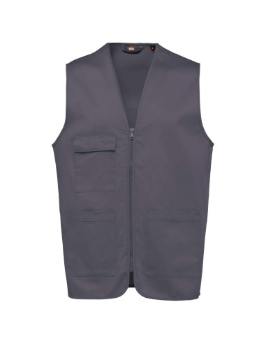 DES-WK608-UNISEX POLYCOTTON MULTI-POCKET VEST
