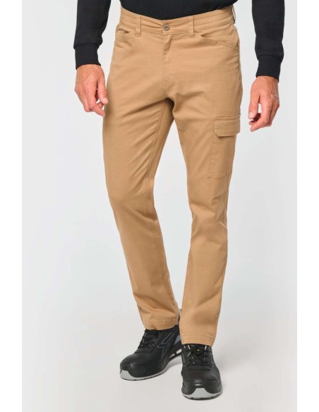 DES-WK709-UNISEX COTTON STRETCH TROUSERS