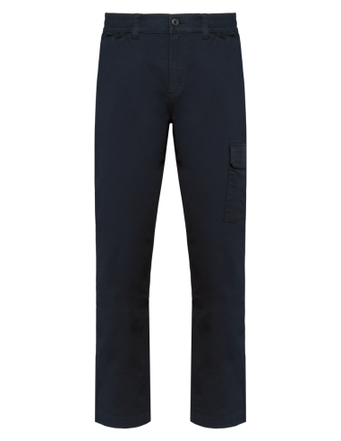 DES-WK709-UNISEX COTTON STRETCH TROUSERS