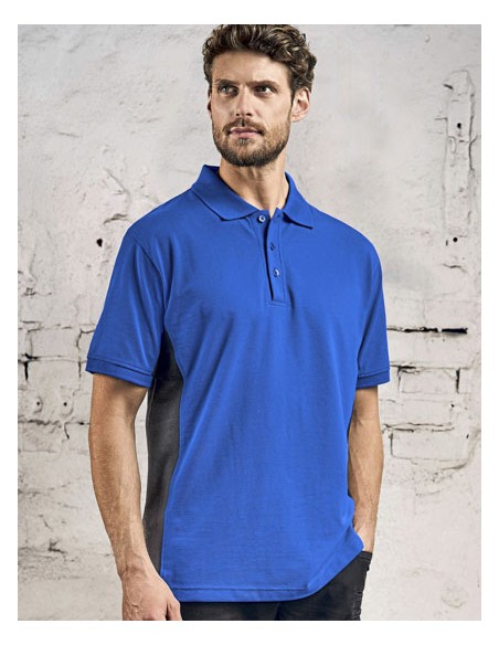 EXC-4590-Unisex Contrast Polo