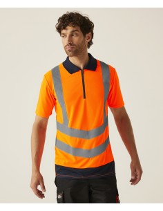 R-TRS189-Hi-vis pro polo