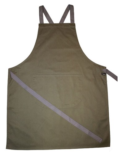 DEN-DP130-Apron With Grey Ties Crossover