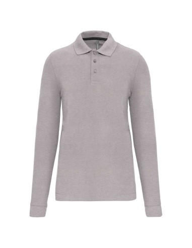 DES-WK276-MEN'S LONG-SLEEVED POLO SHIRT