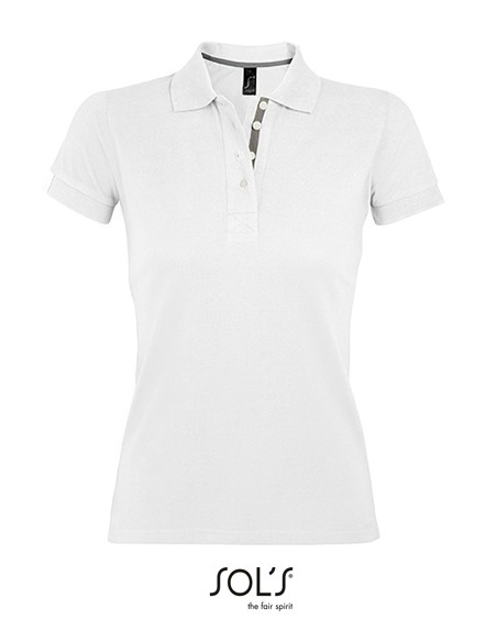 S-00575-Womens Polo Shirt Portland