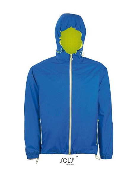 S-01171-Unisex Lined Windbreaker Skate Jacket