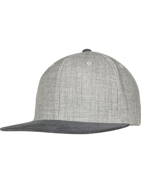 FLE-6089VM-Melange Velour Snapback
