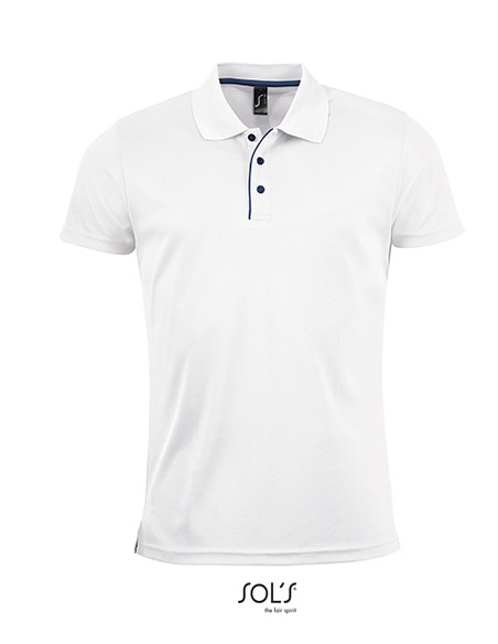 S-01180-Mens Sports Polo Shirt Performer