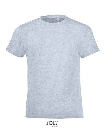 S-01183--Kids Round Collar T-Shirt Regent Fit