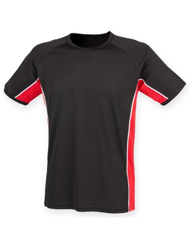 FIN-LV242-T-shirt à panneaux Performance Enfant