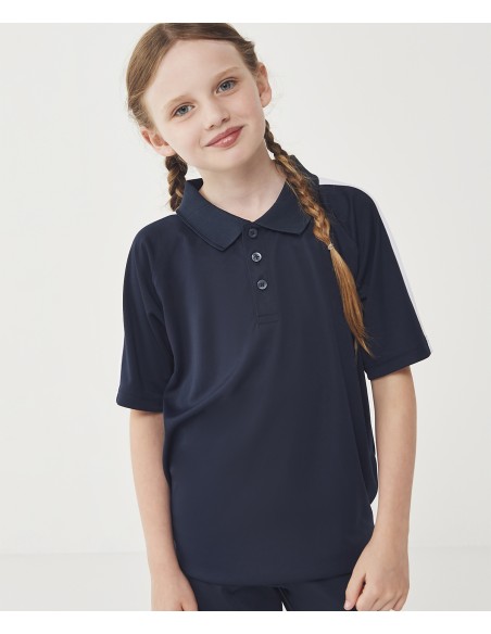 FIN-LV293-Polo d'équipe pour enfants